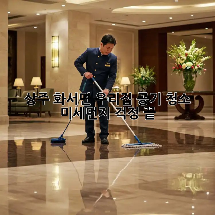 상주 화서면 우리집 공기 청소, 미세먼지 걱정 끝!